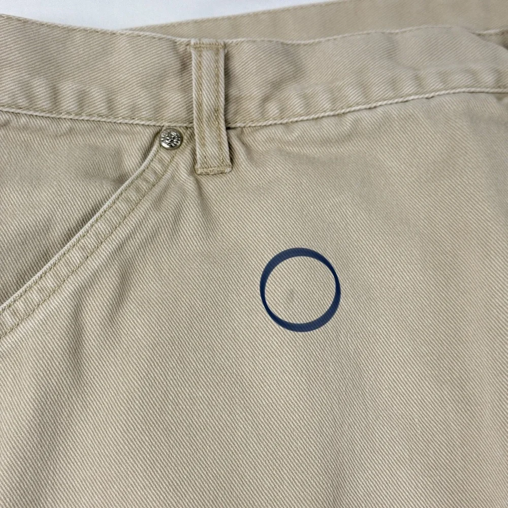 Vintage Harley Davidson Cargo Shorts Mens 40 Act. 38 Khaki Y2K Relaxed 10